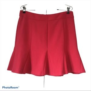 Banana Republic Crepe Flared Fluted Size 12 Petite NWOT